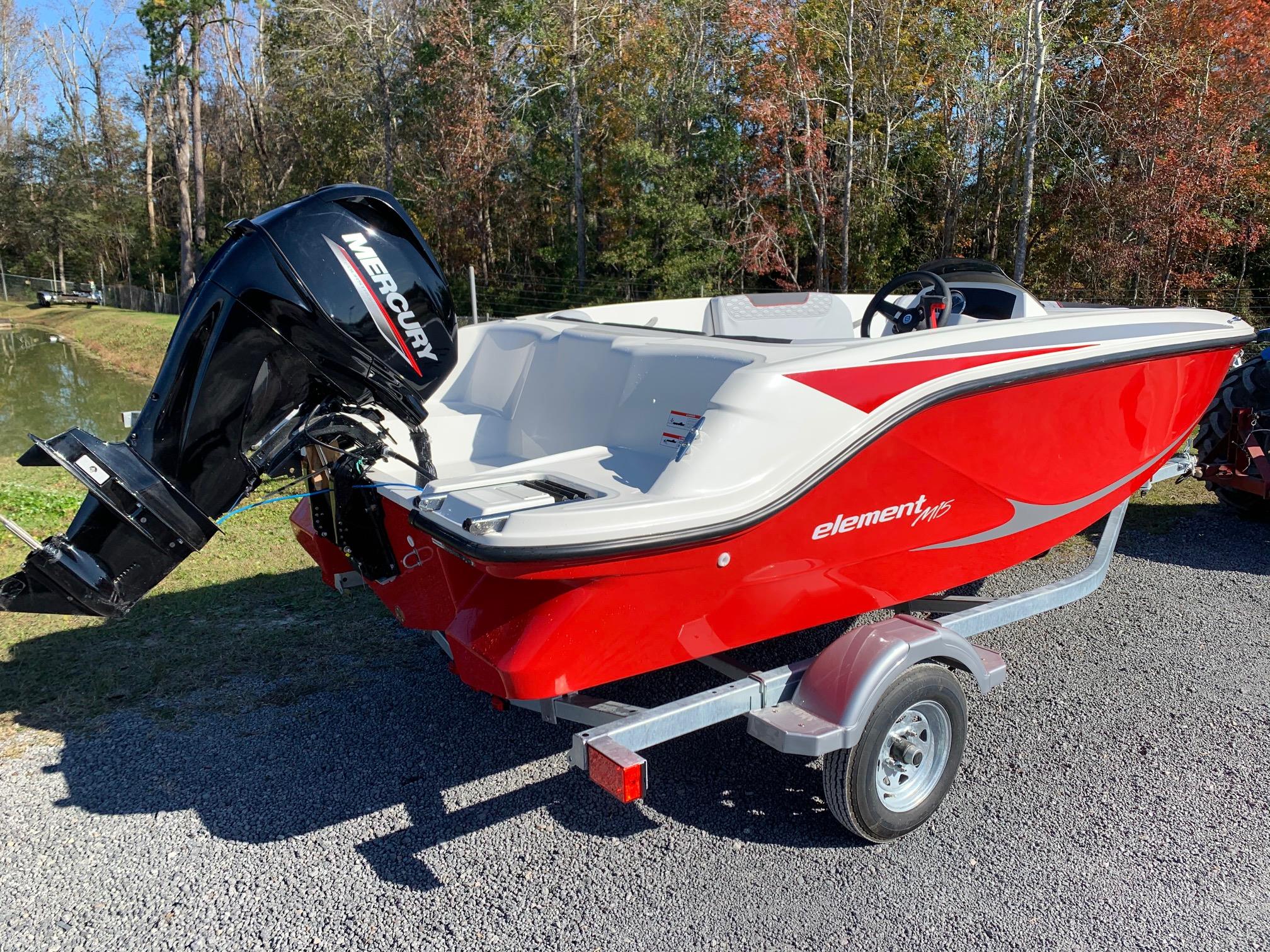 2021 Bayliner Element M15 Red For Sale In NC Angler's Marine 910